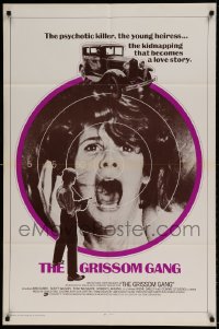 7y326 GRISSOM GANG style A int'l 1sh 1971 Robert Aldrich, Kim Darby is kidnapped by psychotic killer