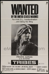 7y919 TRIBES 1sh 1971 Jan-Michael Vincent is wanted by the United States Marines!