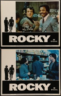 7z970 ROCKY 2 LCs 1976 Sylvester Stallone, Carl Weathers, Talia Shire, Avildsen boxing classic!