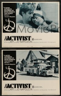 7z607 ACTIVIST 6 LCs 1970 counter-culture documentary rated X for explicit love scenes!