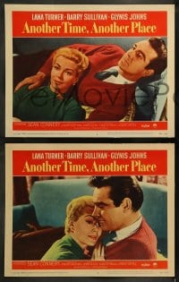 7z793 ANOTHER TIME ANOTHER PLACE 3 LCs 1958 sexy Lana Turner has an affair w/young Sean Connery!