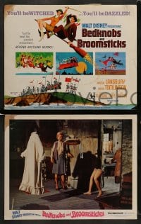 7z017 BEDKNOBS & BROOMSTICKS 9 LCs 1971 Walt Disney, Angela Lansbury, David Tomlinson & children!
