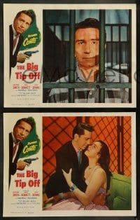 7z075 BIG TIP OFF 8 LCs 1955 Richard Conte knows everything the underworld does, film noir!