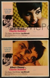 7z111 CHARLIE BUBBLES 8 LCs 1968 Albert Finney, Colin Blakely, Billie Whitelaw, Liza Minnelli's 1st!