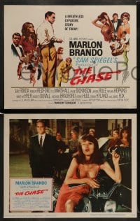 7z112 CHASE 8 LCs 1966 Marlon Brando, Jane Fonda, Robert Redford, directed by Arthur Penn!