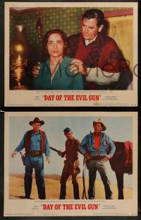 7z137 DAY OF THE EVIL GUN 8 LCs 1968 Glenn Ford & Arthur Kennedy were each other's worst enemy!