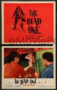 7z140 DEAD ONE 8 LCs 1960 directed by Barry Mahon, exotic voodoo rituals, wild images!