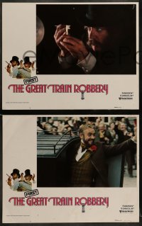 7z007 GREAT TRAIN ROBBERY 12 int'l LCs 1979 Sean Connery, Sutherland & sexy Lesley-Anne Down!