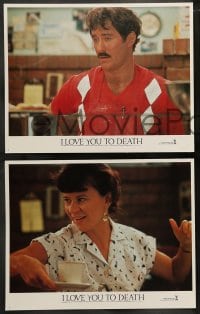 7z237 I LOVE YOU TO DEATH 8 LCs 1990 Kevin Kline, Tracey Ullman, River Phoenix, William Hurt!