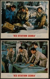 7z240 ICE STATION ZEBRA 8 LCs 1969 Rock Hudson, Jim Brown, directed by John Sturges!