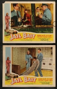 7z834 JAIL BAIT 3 LCs 1954 Ed Wood cult classic, Dolores Fuller and cast!