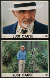 7z268 JUST CAUSE 8 LCs 1995 many great images of Sean Connery, Laurence Fishburne!
