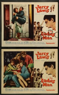 7z836 LADIES MAN 3 LCs 1961 girl-shy upstairs-man-of-all-work Jerry Lewis screwball comedy!