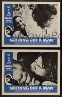 7z748 NOTHING BUT A MAN 4 LCs 1964 Ivan Dixon in Michael Roemer's groundbreaking black romance!