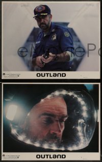 7z361 OUTLAND 8 LCs 1981 Sean Connery is the only law on Jupiter's moon, Peter Boyle, sci-fi!