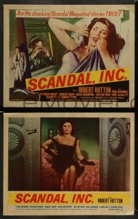7z403 SCANDAL INC. 8 LCs 1956 Robert Hutton, are the shocking Scandal Magazine stories true!