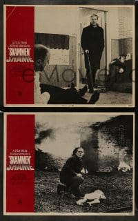 7z690 SHAME 5 LCs 1969 Ingmar Bergman's Skammen, Liv Ullmann, Max Von Sydow!