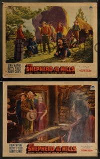 7z860 SHEPHERD OF THE HILLS 3 LCs 1941 Betty Field & Harry Carey, from Harold Bell Wright novel!