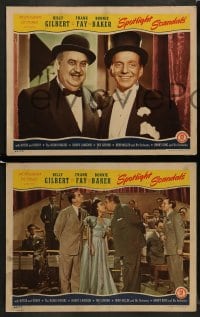 7z693 SPOTLIGHT SCANDALS 5 LCs 1943 great images of Billy Gilbert, Frank Fay, Bonnie Baker, musical!
