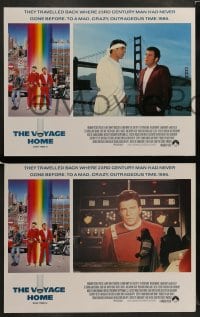 7z450 STAR TREK IV 8 LCs 1987 Leonard Nimoy, William Shatner, Kelley, Doohan, border art by Gareth!