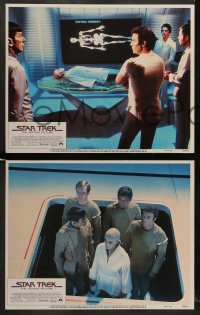 7z447 STAR TREK 8 LCs 1979 William Shatner, Leonard Nimoy, DeForest Kelly, Collins & Khambatta