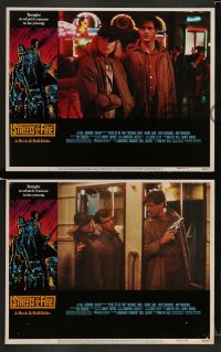 7z455 STREETS OF FIRE 8 LCs 1984 Michael Pare, Diane Lane, rock 'n' roll, directed by Walter Hill!