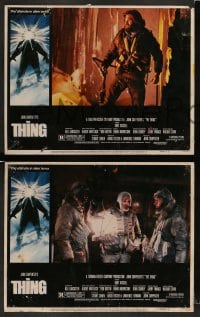 7z481 THING 8 LCs 1982 John Carpenter, Kurt Russell, the ultimate in alien terror!