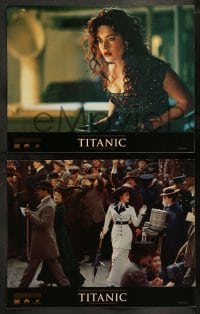 7z649 TITANIC 6 LCs 1997 Leonardo DiCaprio, Kate Winslet, James Cameron!