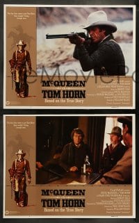 7z492 TOM HORN 8 int'l LCs 1980 see Steve McQueen before he sees you, Linda Evans!