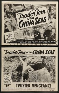 7z774 TRADER TOM OF THE CHINA SEAS 4 chapter 12 LCs 1954 Harry Lauter, Talbot, Twisted Vengeance!