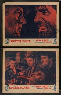 7z517 VERA CRUZ 8 LCs R1960s cowboys Gary Cooper & Burt Lancaster!