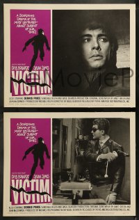 7z518 VICTIM 8 LCs 1962 homosexual Dirk Bogarde is blackmailed, directed by Basil Dearden!
