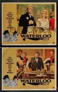 7z525 WATERLOO 8 LCs 1970 Rod Steiger as Napoleon Bonaparte, Christopher Plummer, Orson Welles!
