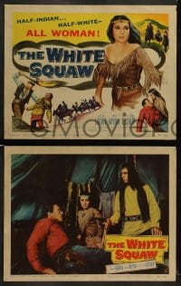 7z535 WHITE SQUAW 8 LCs 1956 sexiest half-Native American Indian half-white May Wynn, David Brian!