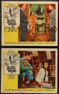 7z874 WORLD OF SUZIE WONG 3 LCs 1960 William Holden was the first man that Nancy Kwan ever loved!