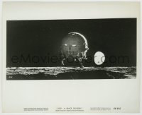 8a037 2001: A SPACE ODYSSEY Cinerama 8.25x10 still 1968 cool image of pod landing on moon's surface!