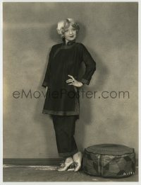 8a060 ALICE WHITE 7x9.25 still 1930s full-length sexy portrait modeling a cool outfit!