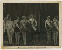 8a062 AMERICAN VENUS 8x10.25 still 1926 sexy Miss America beauties lined up on stage, lost film!