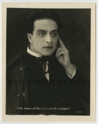 8a146 CABINET OF DR CALIGARI 8x10 still 1921 portrait of Friedrich Feher, Robert Wiene classic!