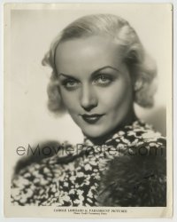 8a155 CAROLE LOMBARD 8x10.25 still 1933 head & shoulders portrait of the beautiful blonde star!