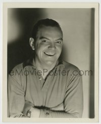 8a188 CLIFF EDWARDS deluxe 8x10 still 1930s c/u of Ukulele Ike laughing by Clarence Sinclair Bull!