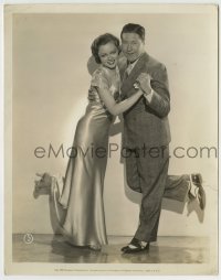 8a194 COLLEGE HUMOR 8x10.25 still 1933 Jack Oakie & Lona Andre demonstrate the Fraternity Stomp!