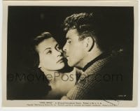 8a200 CRISS CROSS 8x10.25 still 1948 romantic close up of Burt Lancaster & sexy Yvonne De Carlo!