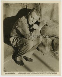 8a259 EACH DAWN I DIE 8x10 still 1939 c/u of James Cagney looking furtive sitting in prison cell!