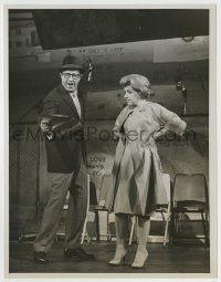 8a265 ED SULLIVAN SHOW TV 7x9 still 1961 Phil Silvers & Nancy Walker from Broadway's Do Re Me!