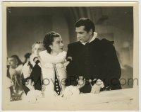 8a297 FIRE OVER ENGLAND 8x10.25 still 1937 c/u of young Laurence Olivier & beautiful Vivien Leigh!