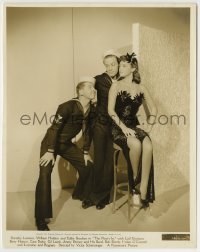 8a302 FLEET'S IN 8x10 still 1942 sexy Dorothy Lamour with sailors William Holden & Eddie Bracken!