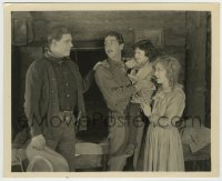 8a337 GALLOPIN' THROUGH deluxe 8.25x10 still 1923 Jack Hoxie with William Lester & Priscilla Bonner!