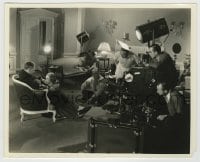 8a869 THAT CERTAIN WOMAN candid 8.25x10 still 1937 director Goulding films Bette Davis & Hunter!