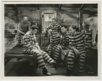 8a445 I AM A FUGITIVE FROM A CHAIN GANG 8x10 still 1932 Paul Muni looks at his shackled legs!